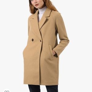 Double breasted coat